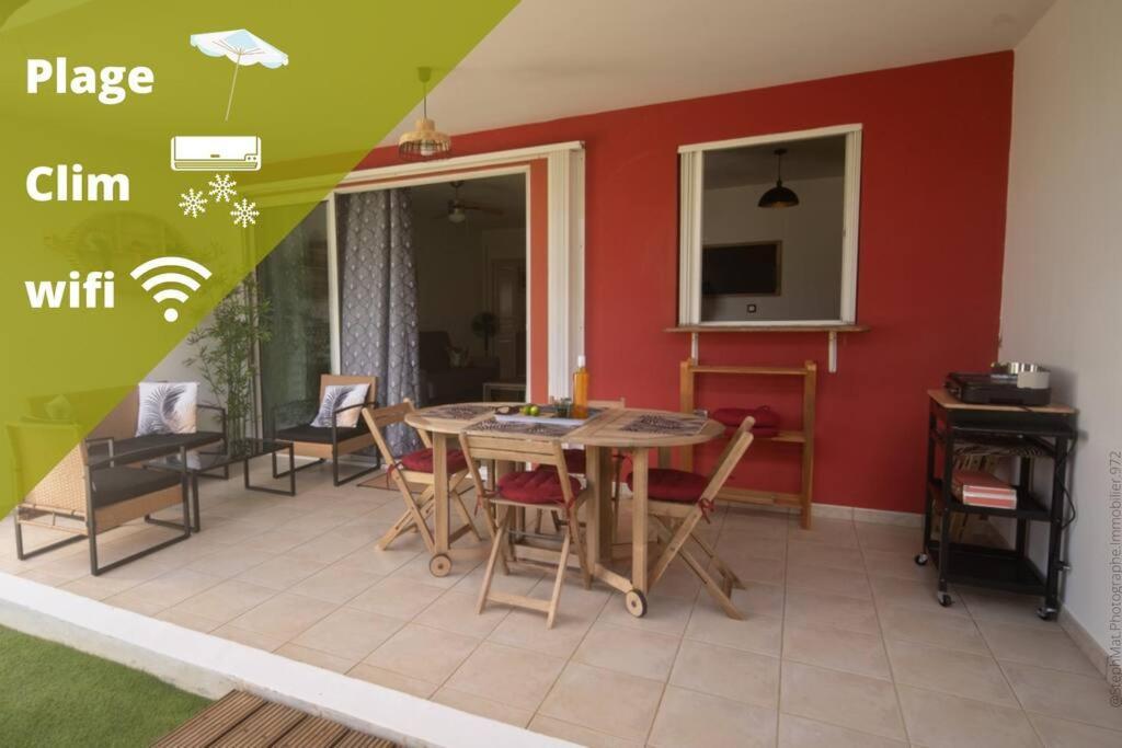 Spacieux T2 Avec Exterieur : Chez Thomas Les Trois-Ilets Exteriör bild